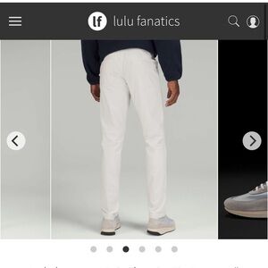 Lululemon ABC Classic-Fit Pant 28" *Warpstreme Bone size 34 waist